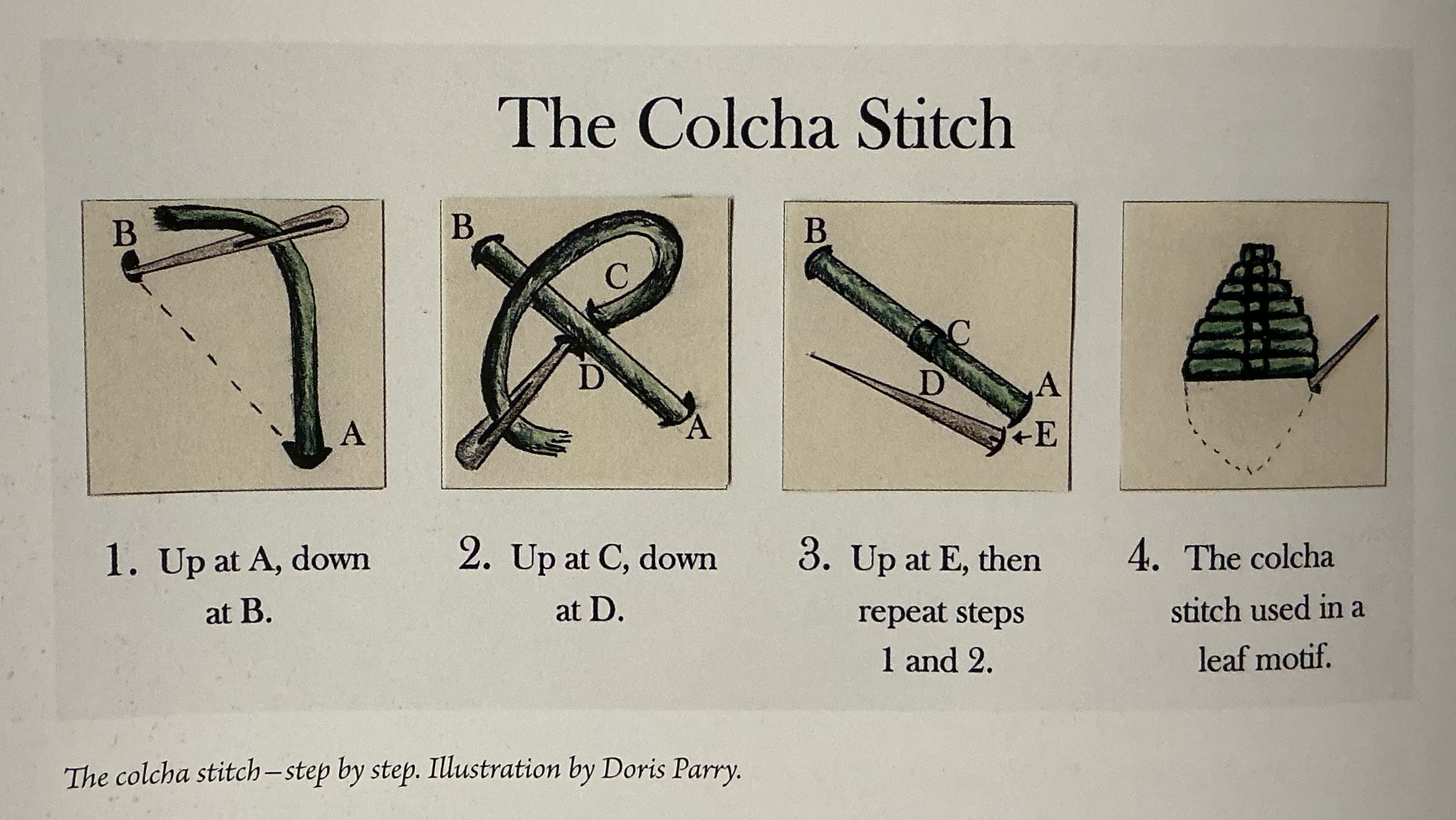 Colcha Stitch